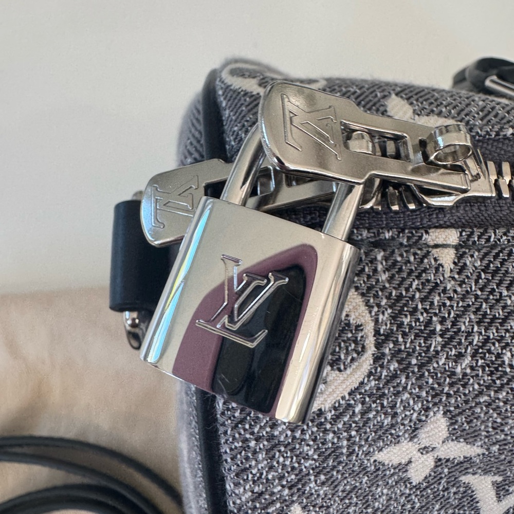 I lowered the price to sell  
Louis Vuitton Black and Gray Monogram Speedy 25 - Picture 8 of 16